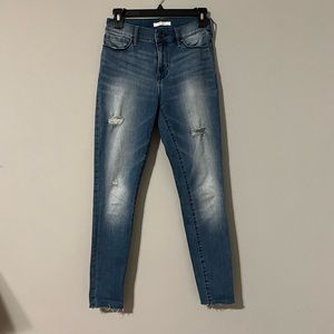 Pacsun High Rise Skinny Jeans - Light Wash - Sz 25 (stretchy!)